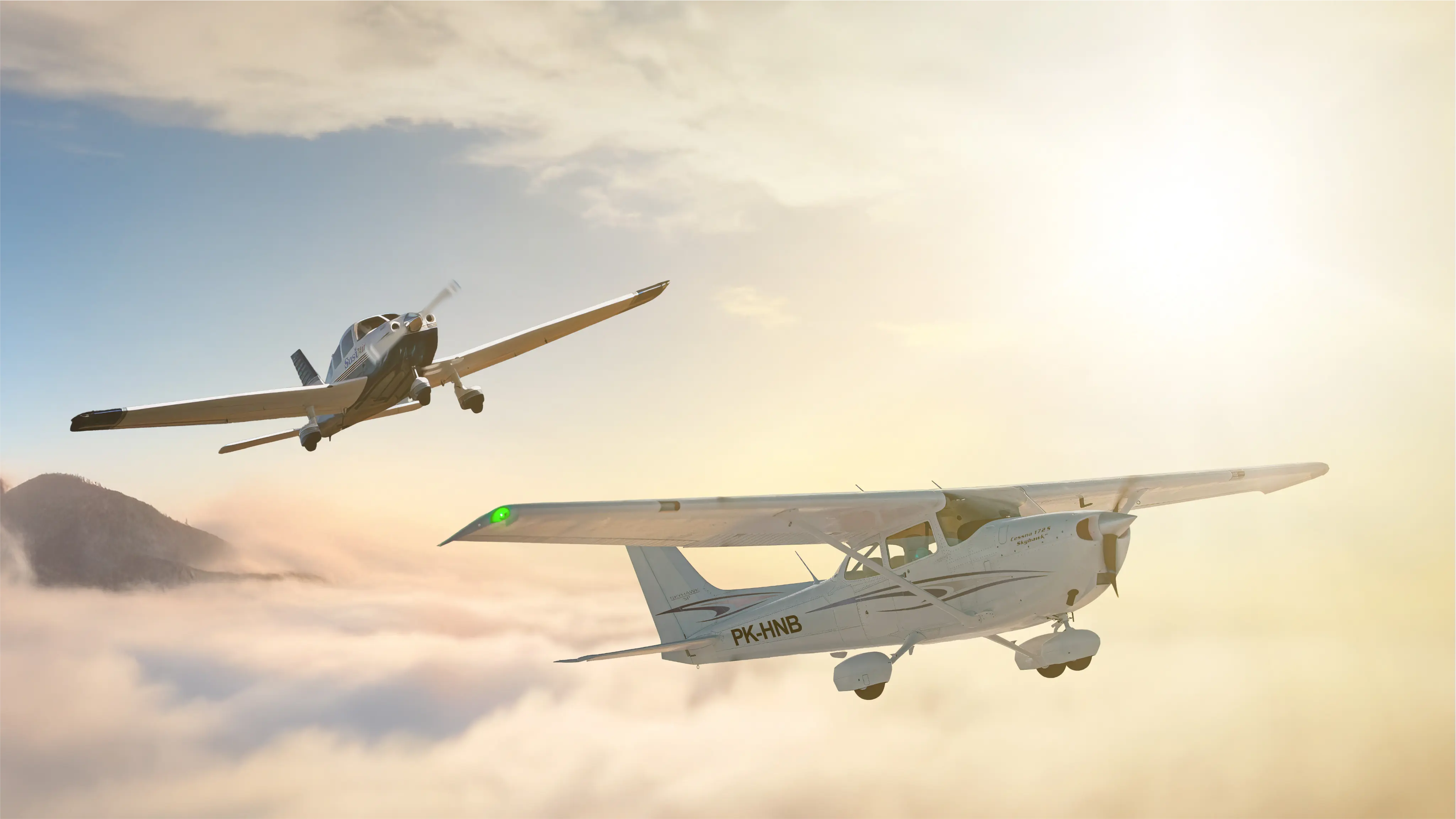Cessna 172 and Piper Archer training aircraft of Susi Flying School by Susi Air